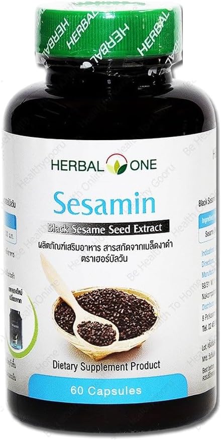 Herbal One Sesamin de Poppy 60capsules