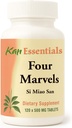 Kan Herbs Company Four Marvels – Tradicional Herbal Blend for Dogs and Cats to Support Digestive Clarity, Fluid Balance, and General Wellness, Herbal Supplement Tablets for Pets, 120 Tablets