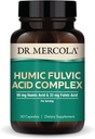 Dr. Mercola Humic Fulvic Acid Complex - Gut Health Support - Aids Occasional Bloating & Indigestion - Apoya también Immune, Brain & Cellular Health - Non-GMO & Gluten-Free - 30 Capsules (30 Serviciones)