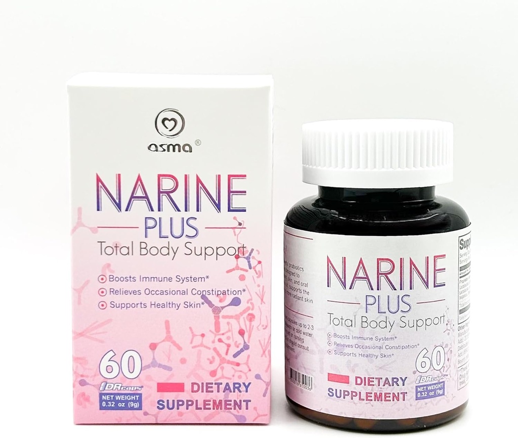 Asma Narimax Plus Probiotic Supplement 60 Capsules