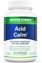 Enzyme Science Acid Calm, 90 Capsules – for Occasional Heartburn and Indigestion – Digestion Enzyme Supplement – Digestive Aid – Vegetarian Capsules