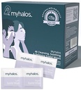 MyHalos® 48 Wipes hidratantes para el alivio de los ojos secos - Moisturizing " Soothing Eye Wipes with Tea Tree - Ayuda con el síndrome de Blepharitis " Computer Vision, Blepharitis Treatment for Eyelids, Cleanser