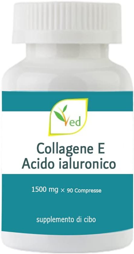 Collagen ultra puro 1200mg &amp; 300mg de ácido hialurónico 90 Tabletas. 1500mg por Tablet