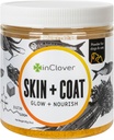 En Clover Dog Skin and Coat Supplement, BioRadiant Natural Supplement for Dogs, Healthy Skin and Coat, Fish Oil Alternative Uses Carrots, Coconut, Omega 3's, Biotin y Zinc Soothe Skin