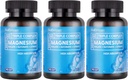 BioEmblem High Absorption Triple Complejo de Magnesio 300mg  sometida Magnesium Glycinate for Nerves, Malate for Energy, Suplemento de Apoyo a la Salud Muscle ← Vegan, Non-GMO 270 cápsulas