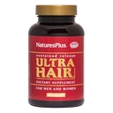 Natures Plus Ultra Hair, Sustained Release - Natural Hair Growth Supplement for Men &amp; Women - 90 Vegetarian Tablets (45 Servings)