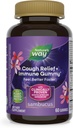 Manera de la naturaleza Sambucus Cough Relief+, Immune Gummy, Feel Better Faster, clínicamente proveniente de Sudáfrica Geranium Root Extracto, con Elderberry Extract, Vitamina C & Zinc, 60 Gummies(Packaging May Vary)