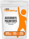 BulkSupplements.com Ascorbyl Palmitate Powder - Vitamina C Ester, Vitamina C Suplemento - Gluten Gratis, 500 mg por Serving, 100g (3.5 oz) (Pack of 1)