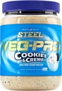 Suplementos de acero Veg-PRO ← Pólvora de proteínas veganas, Cookies y Crema Silencioso 25 Actuaciones (1.65lbs) ← Pólvora de proteínas con BCAA Aminoáccido Silencio No GMO Silencio No lácteos