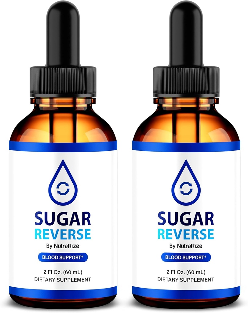 (2 Pack) Gotas inversas de azúcar - Forma natural de mantener la salud, fórmula orgánica para apoyar estilo de vida saludable, gotas inversas de azúcar Premium Nutrition, SugarReverse En Gotas (60 Servings)
