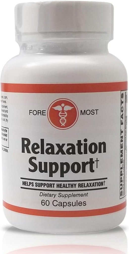 Holistic Health Relax Support Magnesium Citrate Capsules, Magnesium Oxide Supplement for Supporting Relaxation, 60 Capsules