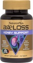 Natures Plus AgeLoss Kidney Support - 90 Tablets - con vitamina D3 &amp; Magnesio - Vegetariano, Gluten Gratis - 30 Servimientos