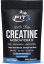 FITRxSupplements.com Pure Creatine Monohydrate Powder - Zero Añadido Ingredientes - Sin Calories, 5g por Serving, Desflavored 40 Servings, 200g, Quick Dissolve