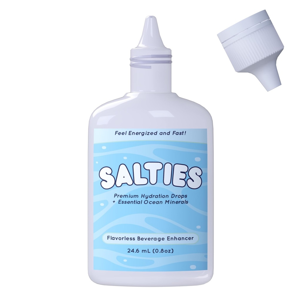 Caídas de electrolitos l Desflavorada gotas de drenaje de electrolitos ← Perfecta para Keto Fasting e Hydration l Trace Mineral Drops with Magnesium, Potassium, and Sodium ← Libre de azúcar Made in Utah, US