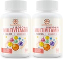 Multivitamínico Liposomal para Mujeres 50+ - Mujeres Multivitamínicas diarias con 32 Ingredientes, CoQ10, Vitaminas C, B, D, E para Cardiovascular &amp; Bone Health Support - Iron-Free (120 cápsulas)