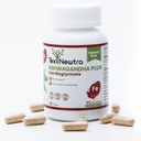 Ashwagandha with Iron Bisglycinate - 300mg & Bioavailable Iron 10mg - 60 Capsules