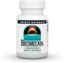 Fuente Naturales Pineapple Enzyme Bromelain - 2.000 GDU/GRAM - 500mg - 30 cápsulas
