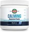 KAL calmante de la pólvora de magnesio - Blueberry Flavor suplemento de magnesio - alta absorción, apoyo a la relajación, no Añadido el azúcar, Vegan, Gluten libre, hecho sin soy - 40 servidos, 9 oz