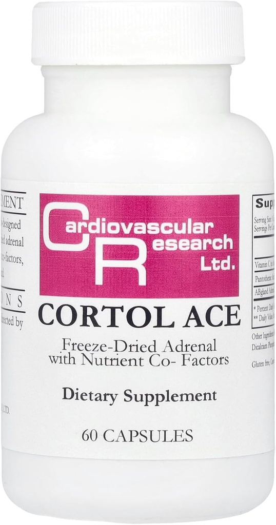 Cardiovascular Research Cortol Ace, White, 60 Conde