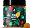 Cretina Monohydrate Gummies – Vegan, Libre de Azúcar, 120-cuenta, 5000mg Creatina para la recuperación &amp; rendimiento muscular