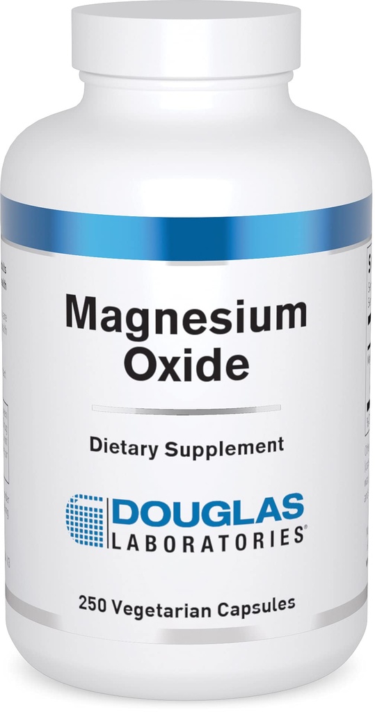 Douglas Laboratories Magnesium Oxide | Supports Normal Heart Function and Bone Formation* | 250 Capsules