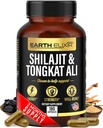 Elixir Shilajit 1000mg " Tongkat Ali 400mg (180 capsules) Hecho en USA-Shilajit Suplemento (20% Fulvic Acid) Shilajit Pure Himalayan Orgánica " Tongkat Ali for Men More Potent Than Shilajit Resin