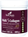 Nuevos ROOTS HERBAL Multi 5 Coco Collagen Powder Suplemento (Tipos I, II, III, V y X) Collagen hidrolizado - Dairy &amp; Gluten Gratis - 12g por Serving - Chocolate Flavor, 7.05 oz