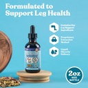 Restavin - Advanced Leg Support Supplement - Liquid Delivery for Better Absorption - Vitamin C, Iron, Valerian, Turmeric, Magnesium &amp; More!