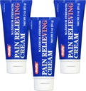 Crema de alivio de dolor de fuerza máxima de Rugby - Hecho con salicilato de metil y metilílato - Ofertas Conjunto temporal y alivio de la calma muscular - 3 Oz. (3 Pack)