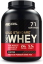 Optimum Nutrition Gold Standard 100% Whey Protein Polvo, Café, 5 libras (Packaging May Vary)