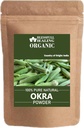 Orgánica Okra Polvo 100% Puro Natural 200 Gram / 7.05 oz