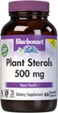 Planta de nutrición Bluebonnet Sterols 500mg, soporta la salud cardíaca*, libre de gluten, no GMO, Kosher, libre de lácteos, vegano, 60 cápsulas vegetales, 60 piezas