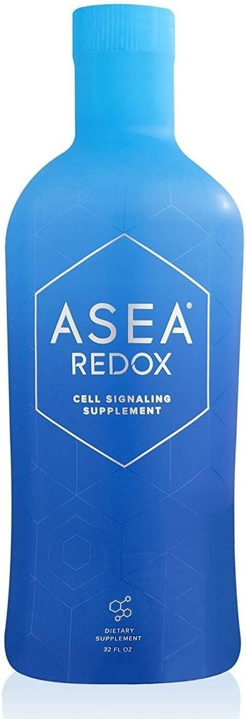 ASEA Redox Cell Signaling Supplement - Cellular Energy & Heart Supplements for Hombre and Women - Hormonal Balance & Energy Booster for Women and Men for Vibrant Age-Defying Living (One 32 Fl Oz Bottle)