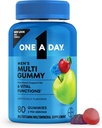 Un día Mens Multivitaminas Gummies – Multivitamina para Hombres con Vitamina D, Zinc, Ácido Fólico, Gummies de Vitamina Chewable, Apoyo a la Energía Física 80 Contadas