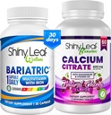 Bariatric Multivitamin with Iron Once-a-Day and Cherry Chewable Calcium Citrate for Post Bariatric Surgery Including Gastric Bypass and Sleeve (1 Month)