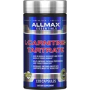 ALLMAX Essentials L-CARNITINE Tartrate - 120 Capsules - Stimulant-Free Metabolizer - Boosts Energy, Performance & Recovery - Gluten Free & Vegetarian - 60 Servings