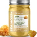 WELLNESS LABSRX Irish Sea Moss Gel Raw - Wildcrafted Superfood Seamoss Gel - Original Flavor, Vitamina y Mineral-Rich de Pristine Caribbean Waters, Immune y Digestive Health Support - 10 oz.