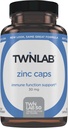 Twinlab Zinc Caps - Immune Support, Metabolism, Skin Care, 100 Capsules