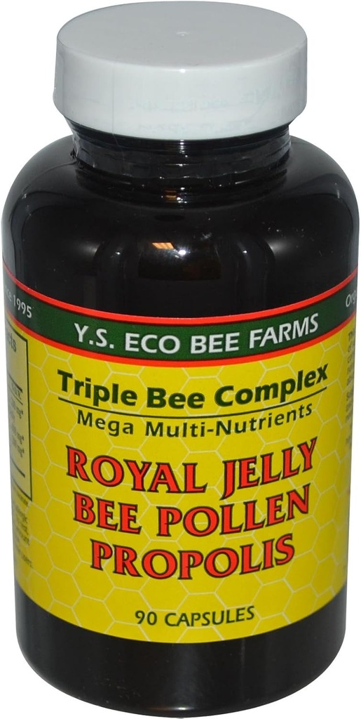 YS Organic Bee Farms Triple Bee Complex Royal Jelly Bee Poll