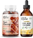 Wild &amp; Organic Tart Cherry Gummies &amp; Uric Acid Cleanse 4 fl oz