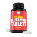 “No Bull” L-Glutamine Tablets, Pure L Glutamine Pills, Non GMO, L Glutamine Supplement, Naturally Vegan, Vegetarian Friendly and Gluten Free, 1000mg