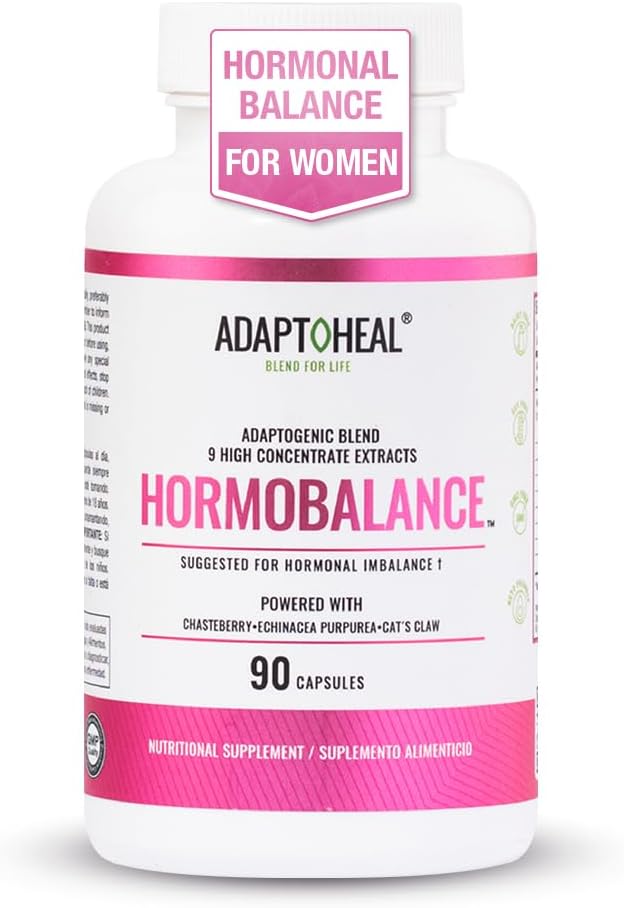 Balance hormonal para mujeres – Menopause " PMS Support Suplemento – Adaptogens for Female Balance " Wellness – 90 cápsulas Vegan