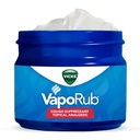 Vicks VapoRub, Original, Cough Suppressant, Topical Chest Rub & Analgesic Ointment, Medicated Vicks Vapors, Relief from Cough Due to Cold, Aches & Pains, 1.76oz