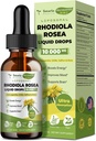 Totaria Liposomal Rhodiola Rosea Tincture 16 en 1, w/Ashwagandha, L-Theanine, Saffron, Ultra Strength Cortisol Suplemento con Rhodiola Rosea, Magnesio