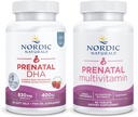 Nordic Naturals Prenatal Starter Pack - Prenatal DHA and Prenatal Multivitamin Tablets