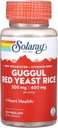 Solaray - Rice de levadura roja de Guggul, 120 cápsulas