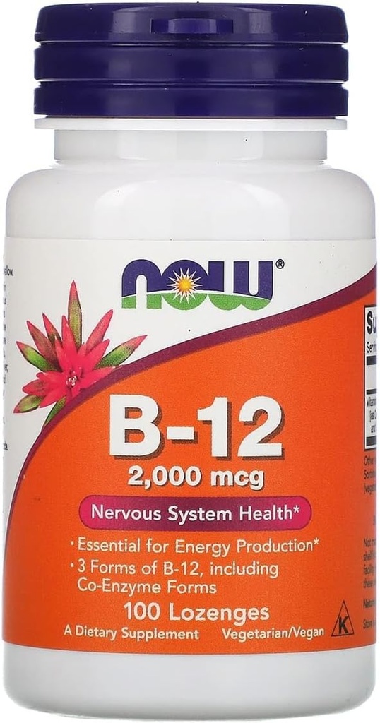 B-12 2.000 mcg 100 Lozenges