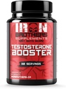 Hermanos Hierro Suplementos Testosterona Booster para Hombres, 90 cápsulas  Testosterona Suplementos para Hombres Para Mejorar el Crecimiento Musculo  Estrogen Blocker ← Promociona la pérdida de grasas &amp; Aumenta el rendimiento - 30 días