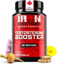 Iron Brothers Men’s Testosterone Support Supplement – Tribulus, Tongkat Ali, Ashwagandha & DIM – Daily Performance & Vitality Formula – with Fenugreek & Zinc – 30 Day Cycle – 90 Capsules