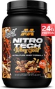 MuscleTech Whey Protein Powder (Chocolate Peanut Butter, 2LB) - Nitro-Tech Whey Protein Isolate Smoothie Mix para Lean Muscle & Fast Recovery - 24g de Whey Gold Protein para Hombres Mujer - Gluten-Free